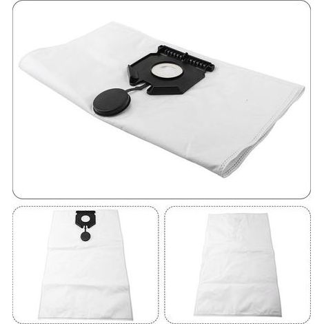 Lot de 10 sacs à poussière compatibles avec l'aspirateur Karcher 2.889-154.0 NT 30/30 L 30L NT 30/ Ap Te L NT 30/ Ap L 30L EU2613 - Pièces de rechange (lot de 10)