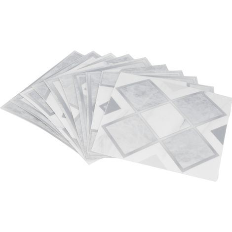 Lot 10 autocollants muraux imperméables adhésifs pour salle de bain, décoration murale salon autocollant waterproof (1/5)