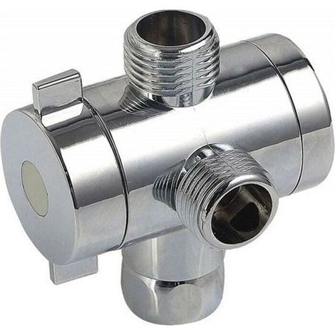 3-Way 4-Point Multi-Function Shower Faucet Quick Open Water Dispenser Base 1/2 Full Quart (1/5)