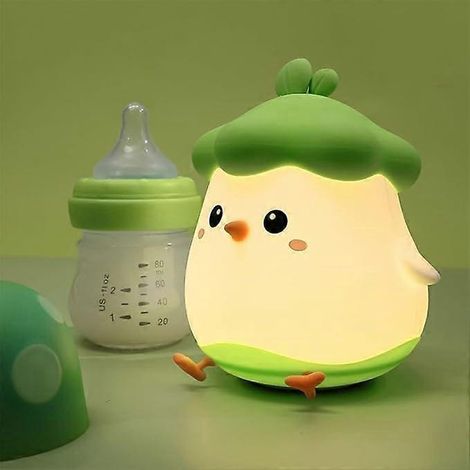 Filiyano – lampe rechargeable USB en – Veilleuse pour bébé, veilleuse LED tactile pour enfants, lampe rechargeable USB en forme de poulet, lumière (1/5)