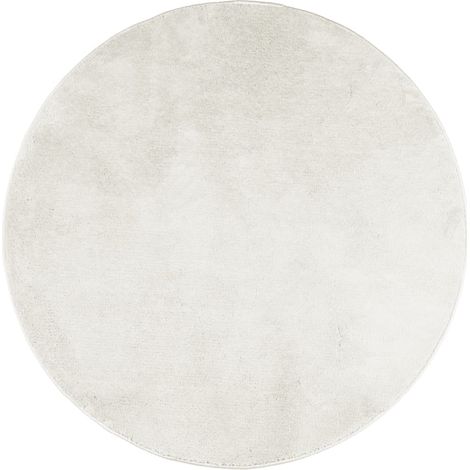 Maison Exclusive - Teppich OVIEDO Kurzflor Creme Ø 160 cm