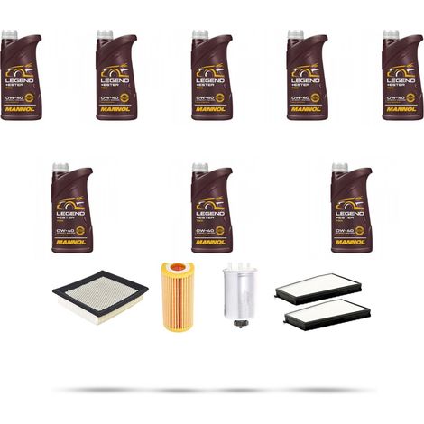 Kit tagliando 4 FILTRI e 8L OLIO compatibile con Ssangyong Actyon 2.0 Xdi 104kw dal 2007 (1/5)