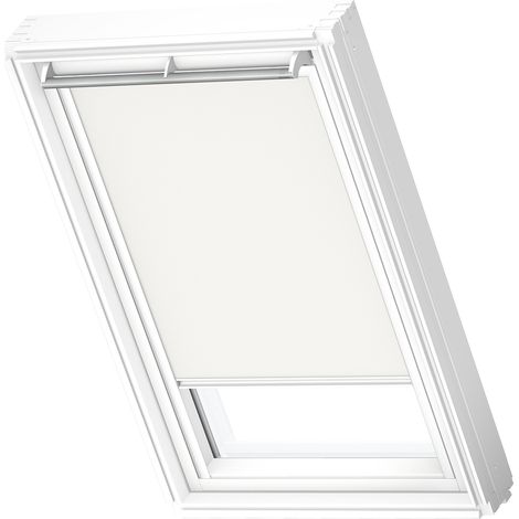 VELUX store occultant (DKL) original, cadre blanc, pour fenêtre de toit VELUX SK06 Blanc