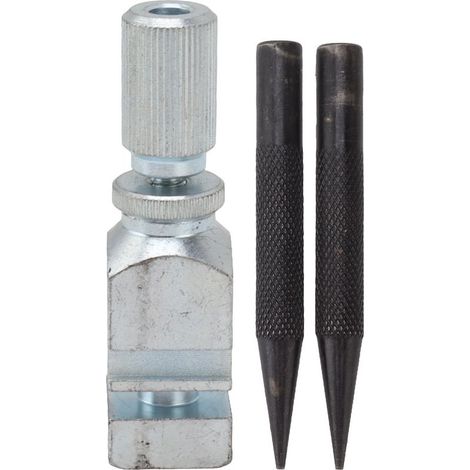 SJLERST Kit d'outils de disjoncteur de chane de trononneuse de poche, Rivets de scie à chane de poche, outil de retrait de maillons de trononneuse, économie d'énergie, retrait facile (1/5)