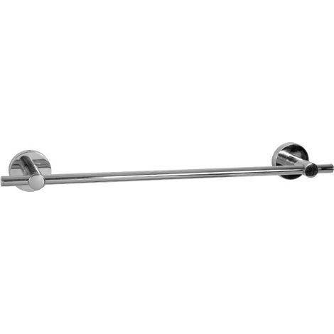 Porta salviette 30 cm da muro serie nexos - fissaggio incollo o viti (1/3)