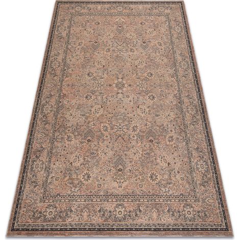 Tapis en laine ANTIGUA 518 74 JF300 OSTA - Fleurs, cadre, tissé à plat beige beige 200x300 cm (1/5)