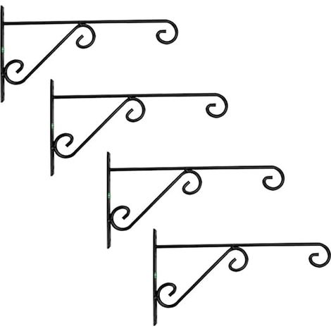 Support mural robuste pour plantes - Lot de 4 (1/3)