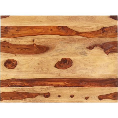 Dessus de table, Plateau De Table Bois solide 25-27 mm 70x90 cm LKF80651 (1/5)
