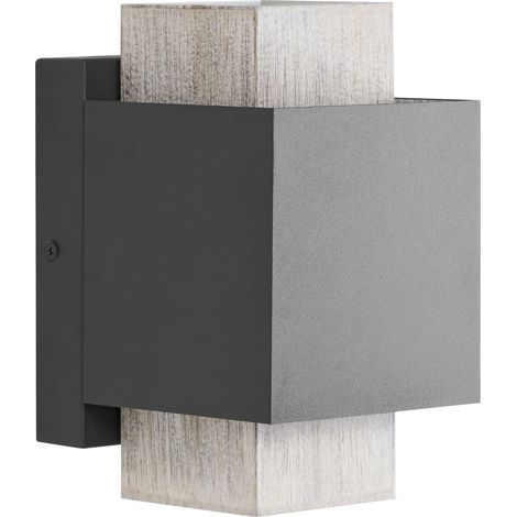 LED Outdoor Wall Light Black Metal Traditional Style Front Door Porch Light TIMOK (1/5)