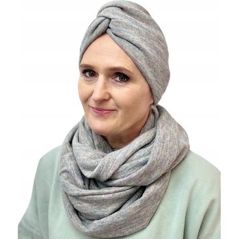 Turbante Flora semana 280 después de quimioterapia diseño EVA (1/5)