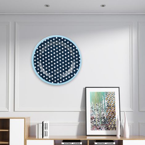 Assiette ronde de 22 cm de diamètre, idéale pour la maison, le restaurant, l'hôtel ou la cuisine. (1/5)