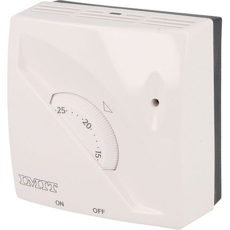 Raumthermostat TA3 mechanisch Raumregler mit Schalter an/aus Fußbodenheizung 230V analog 546010
