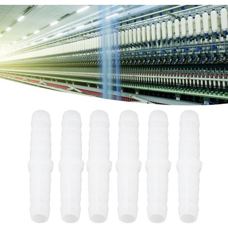 10 gerade Verbinder, Pagodenverbinder, gerade Rohrverbinder mit gleichem Durchmesser, 6-6 mm gerade Verbinder werden zusammen verkauft. (1/5)