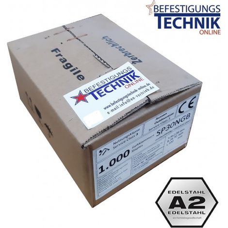 1000 Breitrückenklammern Senco SP100CRFHA-ETA rostfrei A2 Prebena WP 100mm Tjep MF-14 1M KL-62-EN14527