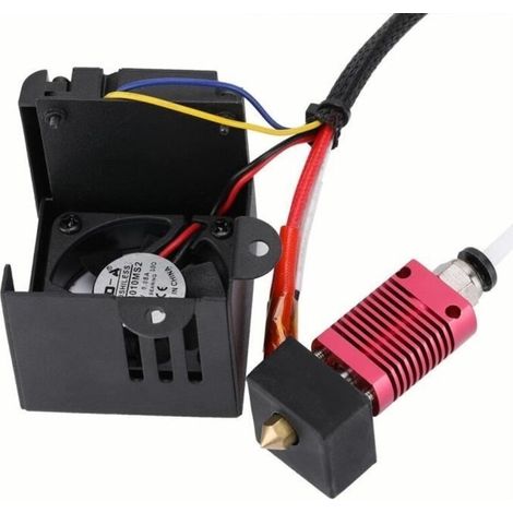 Stainless steel J-head hotend extruder for 3D printers with spray nozzle kit for Creality CR-10 / 10S / S4 / (1/4)