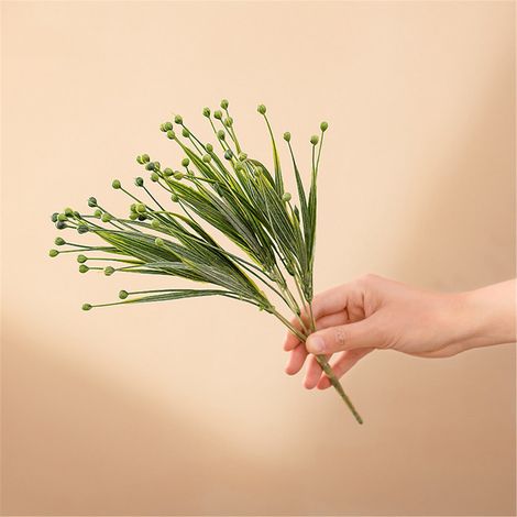 Plante Suspendue Artificielle - Feuillage Décoratif en Plastique - Pour Intérieur Extérieur Mur Étagère Salon Chambre Bureau - 1 Pièce (1/4)