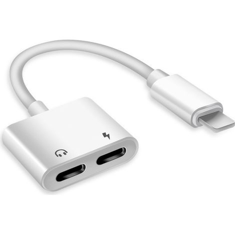 Adaptador Usb-C A Lightning - Rotación 360° - Compatible Con Iphone 15 Y Modelos Anteriores - 27 W - 480 Mbps - 3 Cm (1/5)