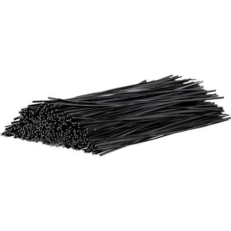 1000 Pièces 15 Cm Twist Twist Ties de Jardin Flexible Jardin Plante Twist Tie Garden (Noir) (1/5)