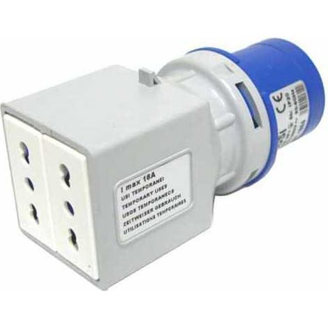 Adaptateur Sp Cee 2P Pr 2X2P Rosi