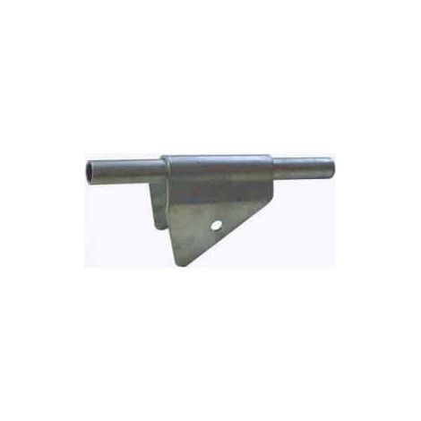 Support double pour rouleau pour chandelle 40x40 pour remorques MECANOREM