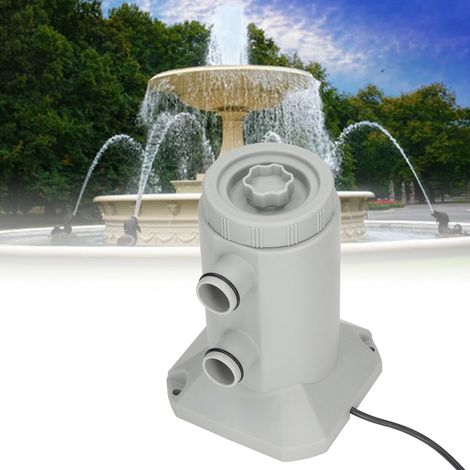 Pompe de filtration à cartouche 2000 L/h pour piscines, outils de nettoyage de piscine, filtre pour aquarium en plastique, norme européenne 220 V (1/5)