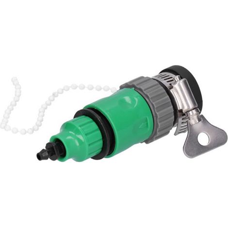 Adaptateur Tuyau Arrosage 4/7 - Raccord Robinet Compatible Tuyaux 4/7 et 8/12 - Pour Micro-Irrigation Agricole et Jardin Domestique - 1 Pièce (1/5)