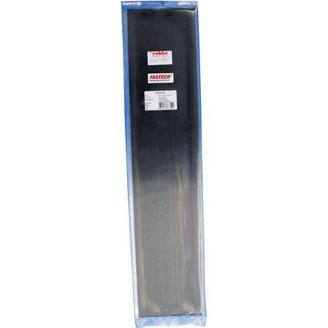 FASTECH® T02-107-500 Nastro a strappo per incollaggio colla a caldo Parte morbida (L x L) 500 mm x 100 mm Nero 1 pz. (1/2)