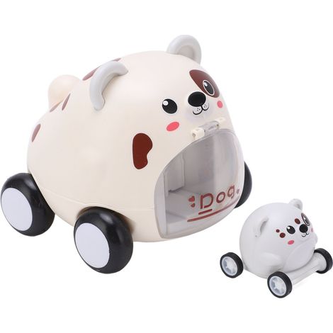 Voiture à inertie pour animaux mignons, légère et amortissante, avec rétrofriction, idéale pour les enfants et les petits chiens. (1/5)