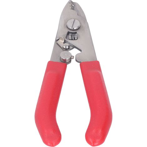 Glasfaser-Abisolierzange aus Edelstahl mit 3 Anschlüssen (1/5)