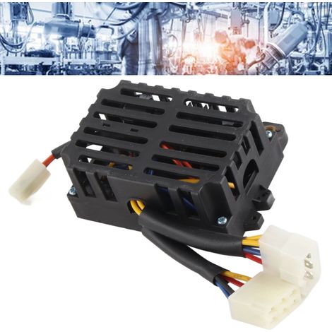 Régulateur de tension pour groupe électrogène de soudage diesel 5 kW, régulateur AVR pour machine à souder électrique essence, régulateur pour groupe électrogène et machine de soudage à double usage (1/5)