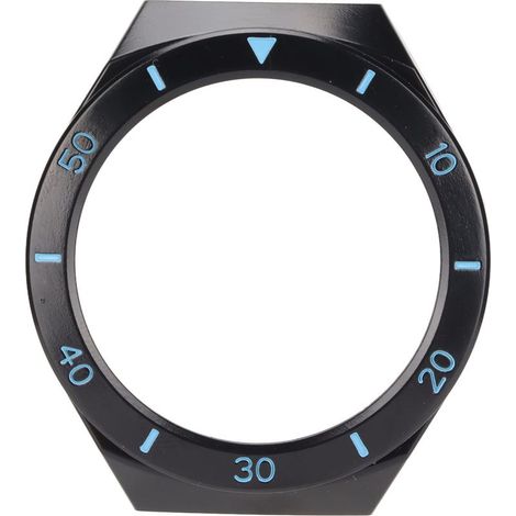 Schutzhülle, Armband, Displayschutzfolie, Rahmenstoßstange für die Huawei Watch GT 2E (Schwarz/Blau) (1/5)
