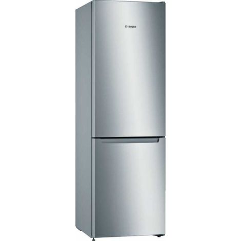 Bosch Serie 2 KGN36NLEA Frigorifero Libera Installazione Acciaio 302 L Classe E
