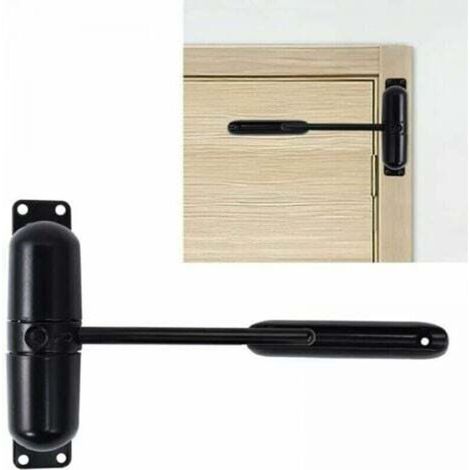 Automatic door closer, safety spring - Easy installation to convert swing doors into self-closing doors