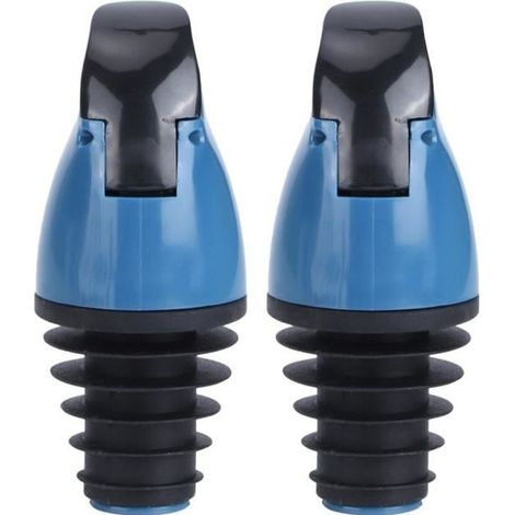 Bouchon de verseur d\'huile - Cuisine - Bleu marine - Anti-fuite - Facile à utiliser - Durable-Ywey (1/4)