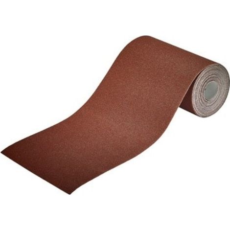 Lija papel abrasivo madera metal gr 180 115 x 5000 mm wolfcr