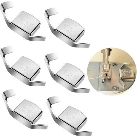 Aimants de couture, ensemble de 6 rails de couture, accessoires pour machines à coudre, rails de couture magnétiques, durables, faciles à utiliser et compatibles avec les pieds-de-biche de la plupart (1/4)
