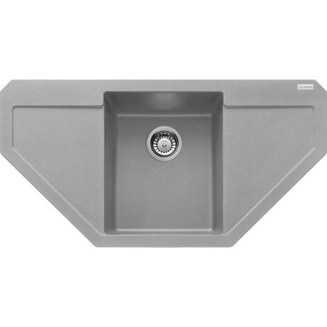 Franke Maris - Lavello in fragranite MRG 612 E, 96x50 cm, grigio pietra 114.0250.572