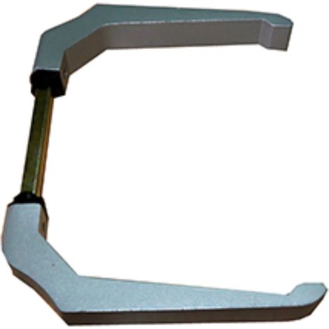 ALMA 107 silberner Lenkersatz 8 mm Schaft
