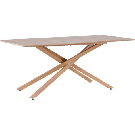 Table à Manger "Piazza" 180cm Naturel (1/5)