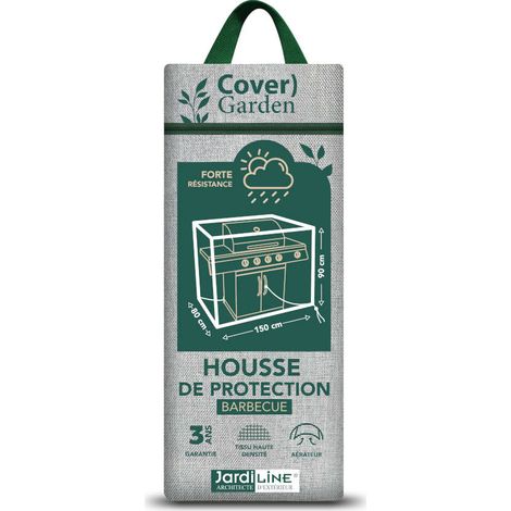 Housse de protection Cover Garden pour barbecue - 147 x 80 x 90 cm - Jardiline