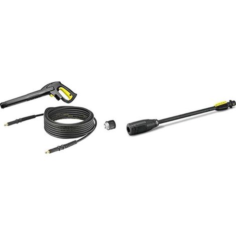 Juego de acoplamiento rápido compatible con todas las hidrolimpiadoras, excepto los modelos con carrete de manguera y lanza Vario Power K2 a K3 - Accesorio para hidrolimpiadoras