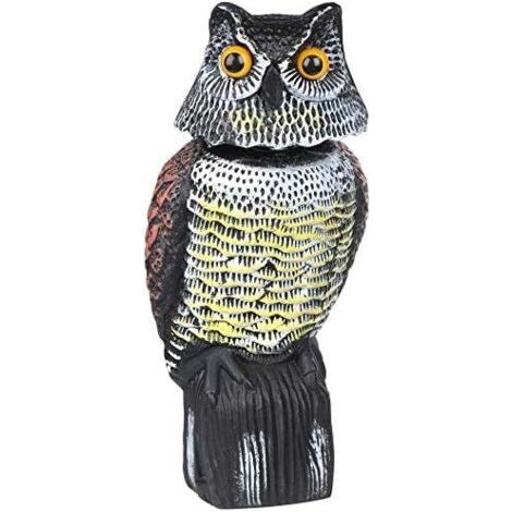 Taubenabwehrmittel Vogelschreck Eulenform – Vertreibt Vögel, ideal für Garten & Balkon