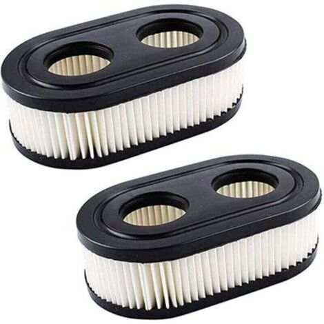 Filtres à air Briggs and Stratton Filtrage air moteur 2pcs, compatible 593260/4247/5432 Propriétaires de tondeuses Briggs and Stratton (1/4)