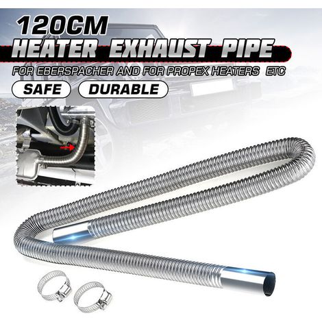 Tuyau D Échappement - Acier Inoxydable - Pour Chauffage Stationnement Diesel - Longueur 120 Cm - 1 Pièce (1/5)