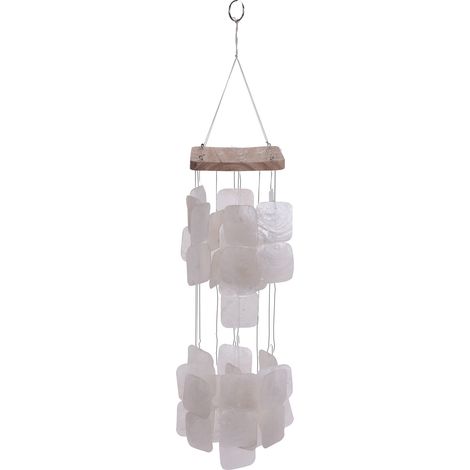 SCACCIASPIRITI CON GUSCI DI OSTRICA 45CM ACCESSORI DECORO CASA INTERNI ESTERNI