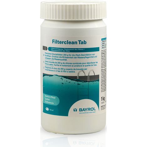 Bayrol Filterclean Tab 1 kg Filterdesinfektion