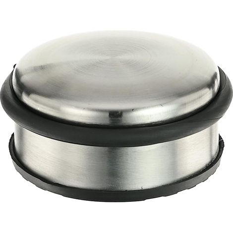 Türstopper aus Edelstahl TL74052, 10 cm Durchmesser x 4 cm Höhe, Gewicht 1,1 kg. (1/5)