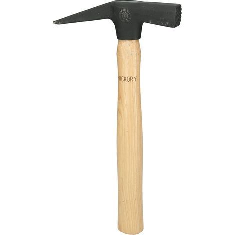 1 - Marteau De Maçon - Tête En Acier Forgé - Manche En Frêne Robuste - Pour Travaux De Maçonnerie Et Démolition - Gris - 28x10cm (1/4)