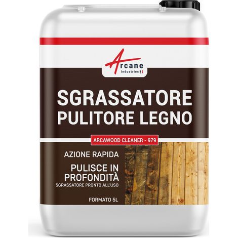 Sgrassatore detergente per legno ARCAWOOD CLEANER - 979 - 5 L - ARCANE INDUSTRIES (1/3)