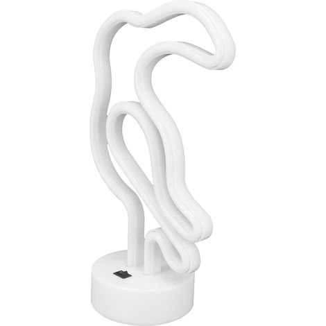 Veilleuses Décoratives avec Tube Flexible alimenté par USB/batterie pour Chambre d'enfant, Décorations de Fête de Mariage, Lumière Néon en Forme d'oiseau, éclairage Intérieur, éclairage (BLUE) (1/5)